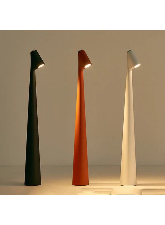 مصباح طاولة أنيق للاستخدام الداخلي والخارجي بتصميم دائري أنيق مصباح ملون مع تعتيم تدريجي عن طريق اللمس - Image 4